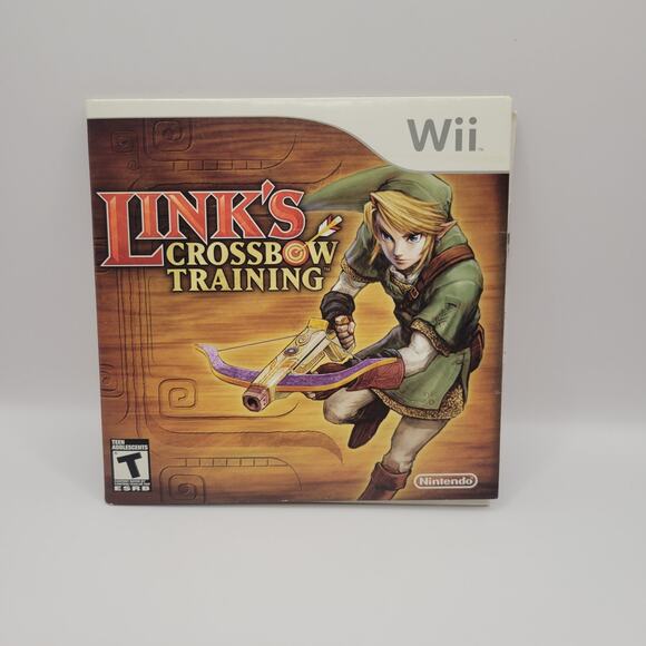Zelda Link’s Crossbow Training Legend Of Zelda Brand New & Sealed Nintendo Wii - Picture 1 of 3